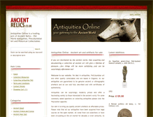 Tablet Screenshot of antiquitiesonline.co.uk